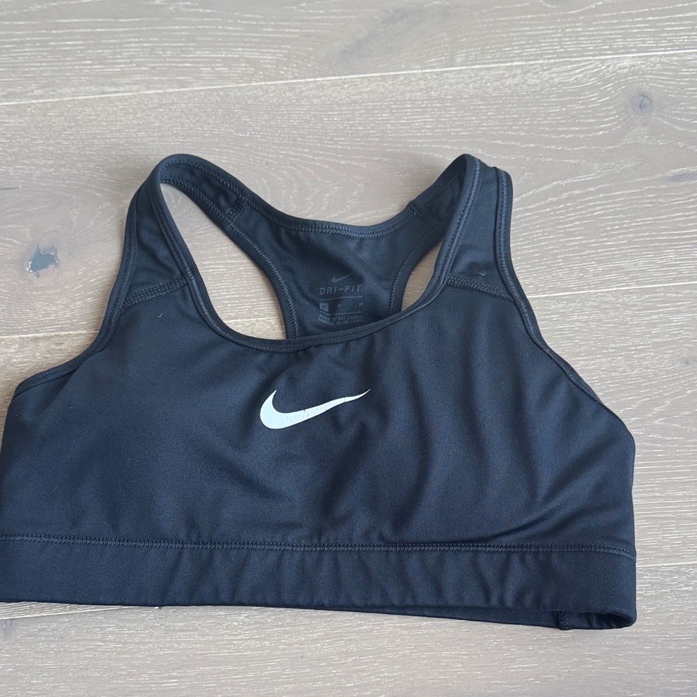 Nike Women's Black Racerback Sports Bra